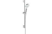 Douche- en montageaccessoires - Hansgrohe crometta 1jet Doucheset 0.65 m Wit/chroom - 26533400