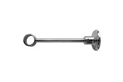 Douche- en montageaccessoires - Frese pijpbevestiging voor douchepijp 16x18x130mm chroom - 46-4001