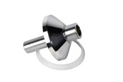 Douche- en montageaccessoires - Roth intake piece straight 3/4" x 1/2" n/n with rosette - 17728211.033