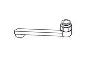 Reserveonderdelen en montageaccessoires - Oras D-spuit 150 mm 211215 - 211215