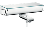 Mengkranen en fittingen - Hansgrohe ecostat select thermostatic bath mixer for exposed - 13141000