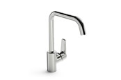 Mengkranen en fittingen - Oras saga 3931f Keukenkraan high swivel spout 120/60° fle - 3931F