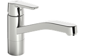 Mengkranen en fittingen - Oras saga 3930f kitchen faucet swivel spout 120/80/40° flexi - 3930F