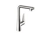 Mengkranen en fittingen - Hansgrohe talis select s 300 kitchen mixer Chroom - 72820000