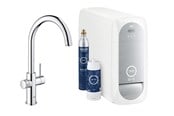 Mengkranen en fittingen - Grohe Blauw home ohm sink c-spout Chroom - 31455001
