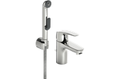 Mengkranen en fittingen - Oras safira washbasin with bidetta handshower and pop up was - 1008F