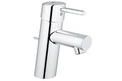 Mengkranen en fittingen - Grohe Concetto basin mixer with bottom valve chrome - 3220410E