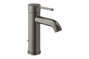 Mengkranen en fittingen - Grohe Essence basin mixer with bottom valve, brushed hard graphite - 23589AL1