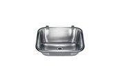Bassins en gootstenen - Juvel Intra juvel vk44 stainless steel utility sink wall hung with - VK44PK