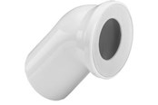 Toiletten, stoelen, bidets en reserveonderdelen - Viega Verbinding elbow 45° Wit - 101718