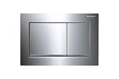 Installatiesystemen - Geberit actuator plate omega30 for dual flush: bright Chroom - 115.080.KH.1