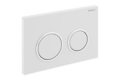 Installatiesystemen - Geberit actuator plate kappa21 for dual flush: Wit / brigh - 115.240.KJ.1