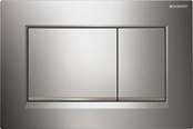 Installatiesystemen - Geberit actuator plate sigma 30 bright chrome/matt chrome/br - 115.883.KH.1