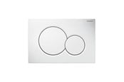 Installatiesystemen - Geberit actuator plate sigma01 for dual flush: Wit Alpine - 115770115