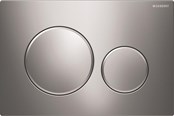 Installatiesystemen - Geberit actuator plate sigma20 for dual flush bright Chroom - 115.882.KH.1