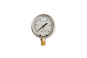 Meetinstrumenten - Erik Færgemann Vacuum meter 1/4xø63 -1 - 0 bar lm w/glycerine - 001007