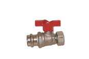 Fittingen - Pettinaroli Kogelkraan met persfitting en einddraaier 22 - P102/4R-622