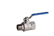 Fittingen - Pettinaroli F x m heavyduty fullway ball valve Blauw Staal lever 3/4 - 51EUB/1-006