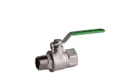 Fittingen - Pettinaroli F x m heavyduty fullway ball valve Groen Staal lever tea t - 51EU/1-008