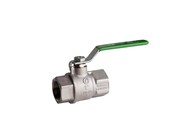 Fittingen - Pettinaroli F x f heavyduty fullway ball valve green steel lever tea t - 51EU-016
