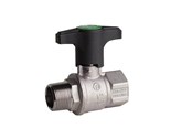 Fittingen - Pettinaroli F x m heavyduty fullway ball valve extended Plastic lever - 52TEU/1-008