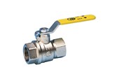 Fittingen - Pettinaroli F x F heavyduty fullway ball valve Aan uni C i G en331 yel - G51-003