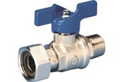 Fittingen - Pettinaroli Kogelkraan met draaibare eind/mannelijk 3/4" x 3/4" - 52MET/1-006