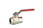 Fittingen - Pettinaroli F x F "new compact" fullway ball valve Rood Staal lever 1 - 51CE-004