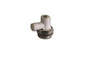 Radiatoren en ventielen - Pettinaroli Radiator Aftapklep with O-ring turnable chromium plated - DE-043