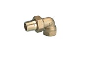 Radiatoren en ventielen - Pettinaroli Radiator connection angled 1" - 700DIN-008