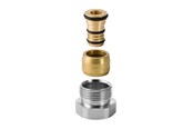 Alu pex systemen - Geberit mepla Union-connector with male thread: d=16mm g=1/ - 641.513.00.1