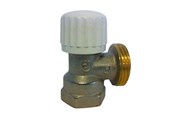 Vloerverwarming - Pettinaroli 3/4" thermostatische hoekklep "alleen voor shunt 7021 - 760ME-006