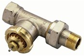 Radiatoren en ventielen - Danfoss FJVR valve body 3/8" return straight - 003L1010
