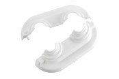 Radiatoren en ventielen - Danfoss Double pipe collar 40 mm. - 192H0160