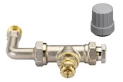 Radiatoren en ventielen - Danfoss RA-KE radiator coupling 1/2" straight 1 string - 013G3362