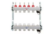 Vloerverwarming - Salus Floor heating manifold 5 slings with flowmeter - GVM-F 5