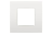 Intelligente gebouwinstallaties - Niko-Servodan Single flush surround plate intense Wit - 120-76100