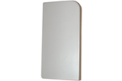 Radiatoren en ventielen - Gabotherm End piece left light grey - 334627002
