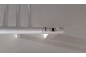 Handdoekradiatoren en accessoires - Kriss Nuvo 2 600watt cylindrical profile Wit - NT600RH