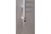 Handdoekradiatoren en accessoires - Kriss Nuvo 2 300watt cylindrical profile white - NT300RH