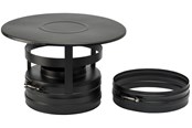 Ketels en schoorstenen - Metalbestos wood 130 mm raincap - 317575131
