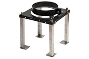 Ketels en schoorstenen - Metalbestos wood 130 mm floor support - 317527131