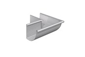 Dak en gevel - Rheinzink corner external 90° for quarter-round gutter 333x0 - 1114401