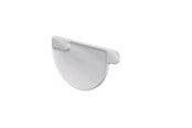 Dak en gevel - Rheinzink stopend left half-round 333 - 1131026