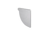 Dak en gevel - Rheinzink stopend right quarter-round 333 - 1131084
