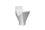 Dak en gevel - Rheinzink plug-in outlet half-round 280/76 - 1132171
