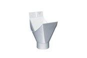 Dak en gevel - Rheinzink plug-in outlet half-round 333/76 - 1132238