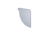 Dak en gevel - Rheinzink stopend right quarter-round 400 - 1131085