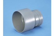 Afvoerproducten - Wavin Wafix pp reducer long 110 x 90 mm Grijs - 1450741