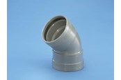 Afvoerproducten - Wavin Wafix plus pp bend 45° x 32 mm grey - 1453304